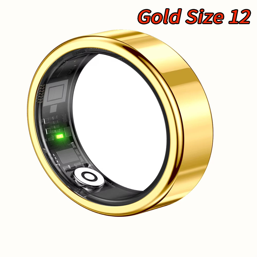 Fashion SR09 Smart Ring Health Tracker Bluetooth-Compatible 5.1 Health Ring Sport Fitness & Sleep Monitor for Android & Ios