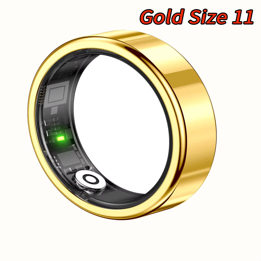 Fashion SR09 Smart Ring Health Tracker Bluetooth-Compatible 5.1 Health Ring Sport Fitness & Sleep Monitor for Android & Ios