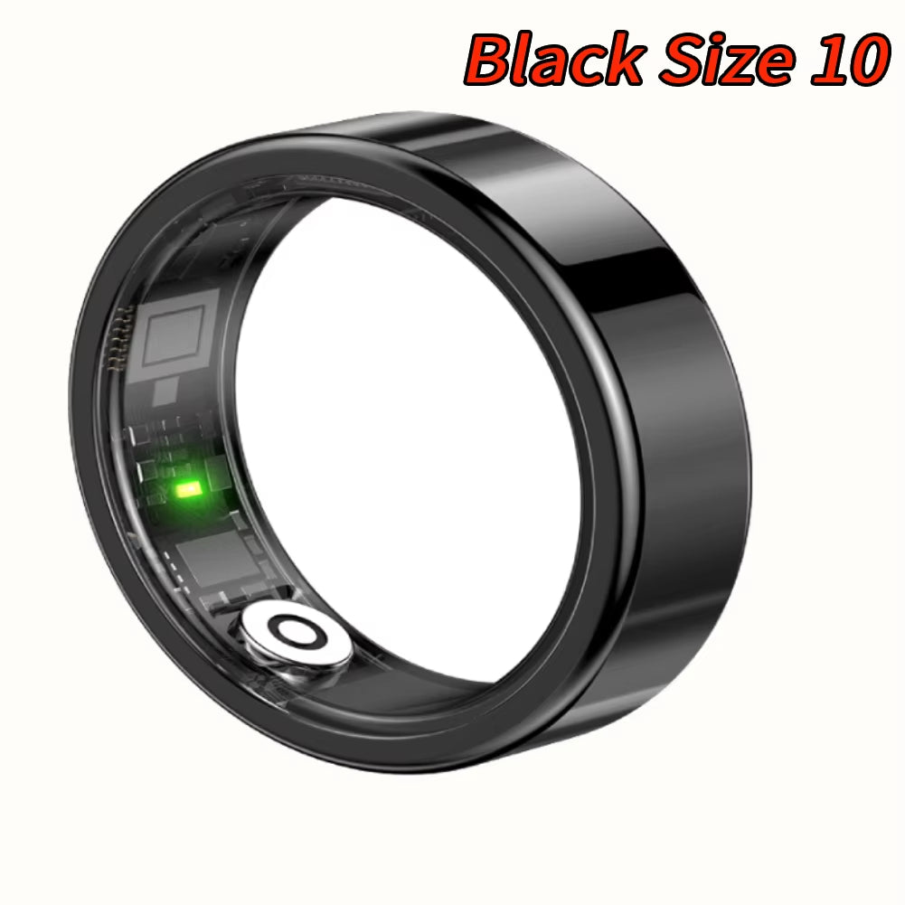 Fashion SR09 Smart Ring Health Tracker Bluetooth-Compatible 5.1 Health Ring Sport Fitness & Sleep Monitor for Android & Ios
