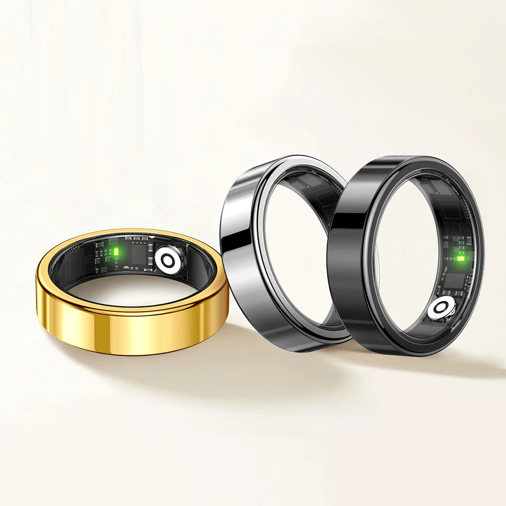 Fashion SR09 Smart Ring Health Tracker Bluetooth-Compatible 5.1 Health Ring Sport Fitness & Sleep Monitor for Android & Ios
