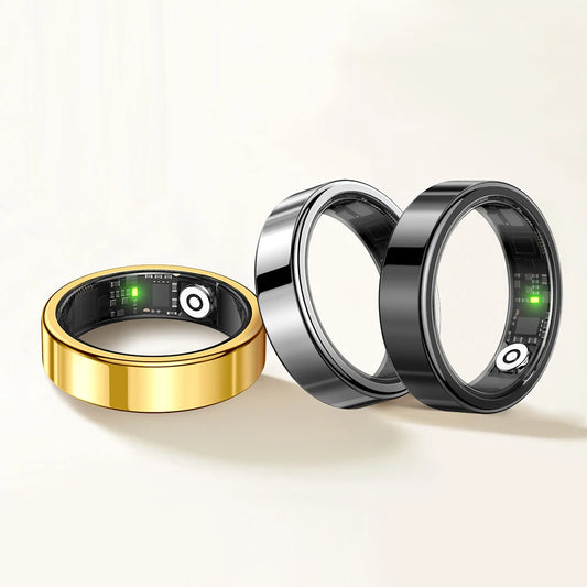 Fashion SR09 Smart Ring Health Tracker Bluetooth-Compatible 5.1 Health Ring Sport Fitness & Sleep Monitor for Android & Ios